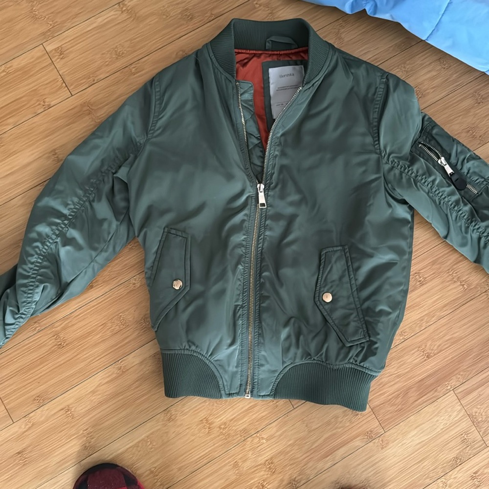 New no tags Berksha green bomber jacket xs bought in Croatia.